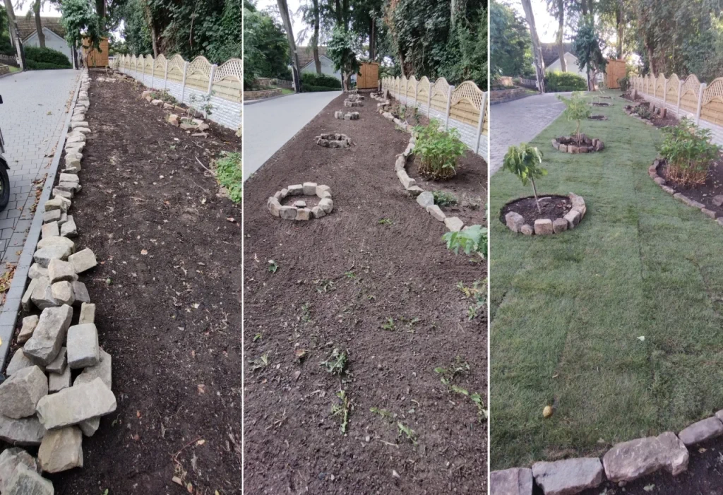 garden transformation in Morecambe